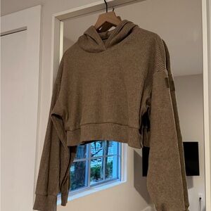Alo Yoga Muse Hoodie / Gravel Heather